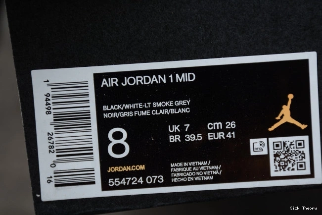 Kick Theory 1 Mid AIR Shadow Jordan 554724-073 White 0703